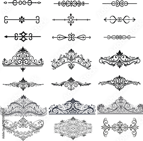 Vintage Decorative Divider Ornament Icon copy.