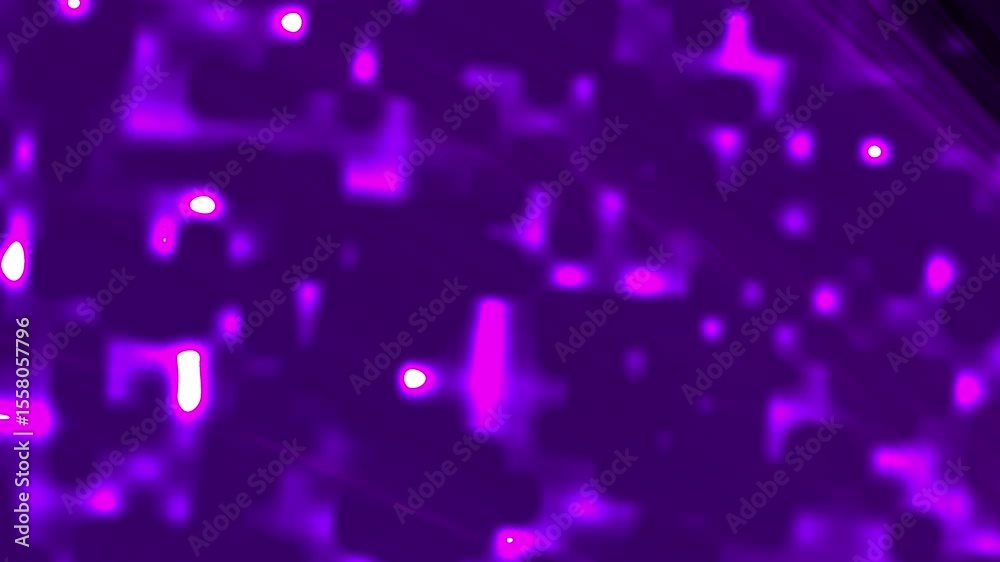 Padrão Abstrato Púrpura com Brilhos