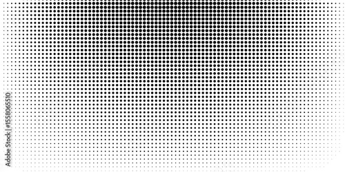 grunge Halftone white and black dots pattern and black gradient grunge texture background. Dotted line comic sport style vector illustration