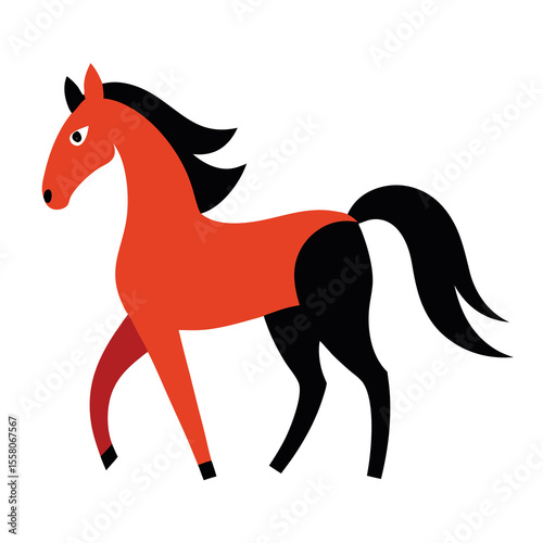 The horse-silhouette-vector-art-illustration 