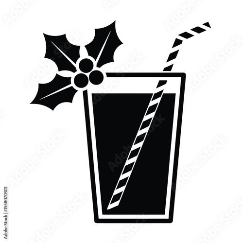 Two black and white checkered racing flags crossed on white background