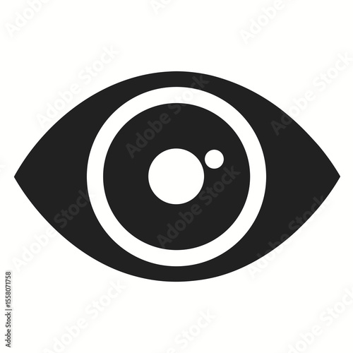 eye icon vector illustration