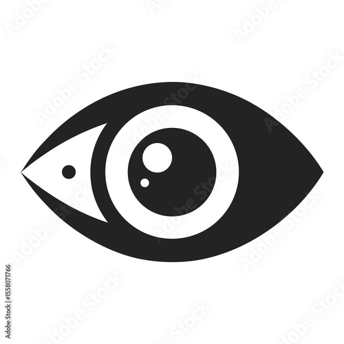 eye icon vector illustration
