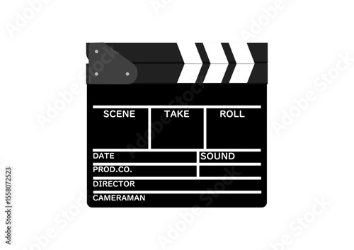 映画などの動画撮影で使うカチンコ