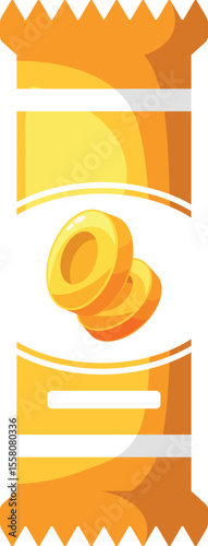 Sweet candy mini pack vector illustration