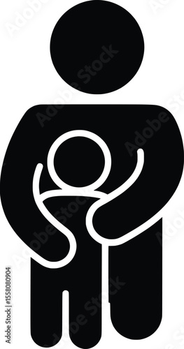Mental Health Awareness A Vector Illustration of Parental Bonding