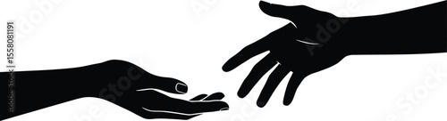 Reaching Out Mental Health Awareness Vector Illustration