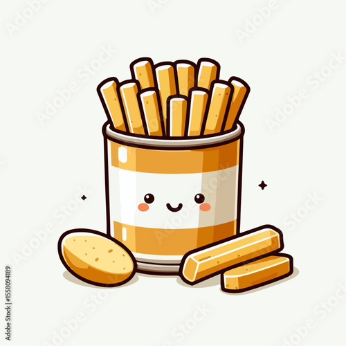 french fries with ketchup and mustard