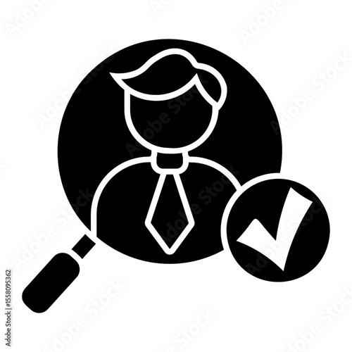 recruitment Solid icon
