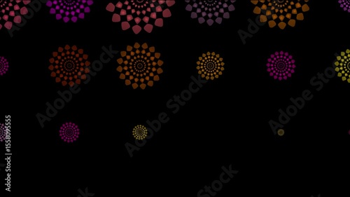 Motion graphic background for new year events