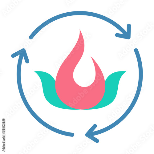 Energy Flow Icon