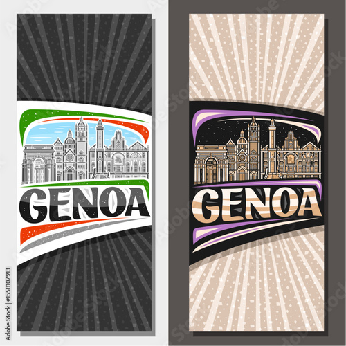 Vector vertical layouts for Genoa