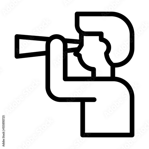 sailor Line Icon