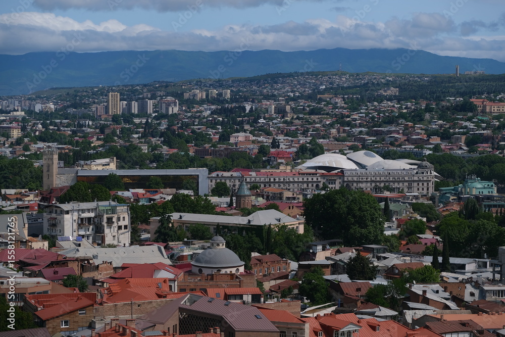 Obraz premium Architecture in Tbilisi