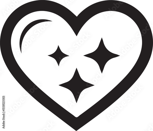 Sparkling Heart icon