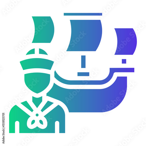 sailor Gradient icon