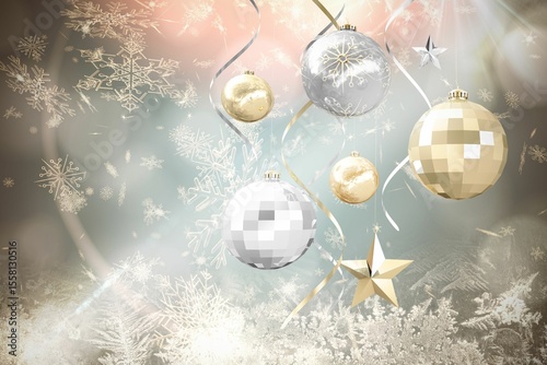 Hanging christmas decorations