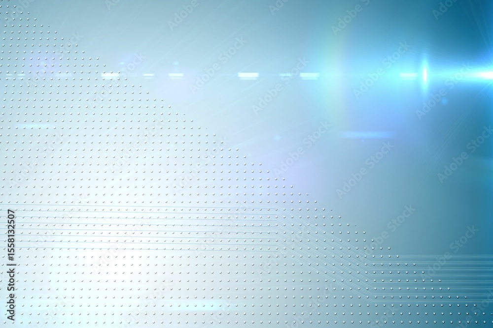 Obraz premium Technical screen with pixels