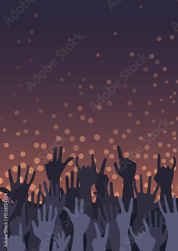 Illustration of new year's eve