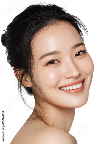 beautiful korean woman model for cosmetic