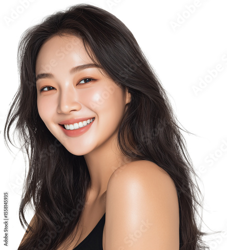 Wallpaper Mural beautiful korean woman model for cosmetic Torontodigital.ca