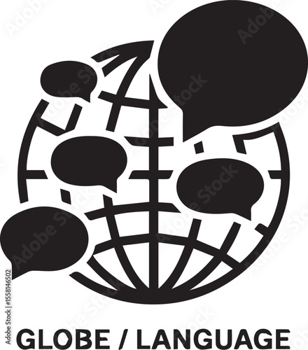 Globe/Language Icon