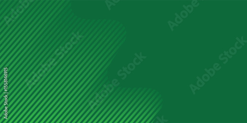 modern green dynamic diagonal parallel slanted lines with wave geometric pattern. eps 10
