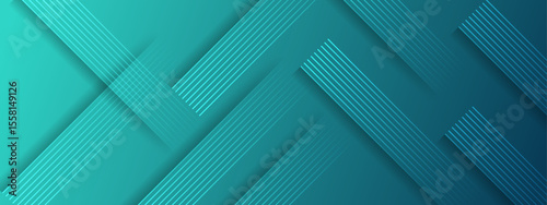 Teal diagonal lines on a gradient background create a modern, abstract design, perfect for digital backgrounds, website banners, or social media posts.