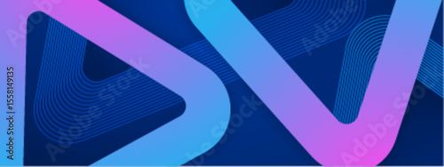 Abstract blue and purple artistic shapes and lines, suitable for backgrounds, covers, and modern design projects depicting creativity and innovation.