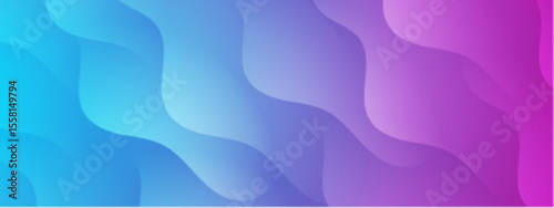 Abstract blue purple wavy shapes suitable for backgrounds, covers, and digital designs with a modern and vibrant aesthetic appeal.