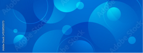 Overlapping blue circles ideal for graphic design projects, website backgrounds, and marketing materials requiring a modern abstract touch.