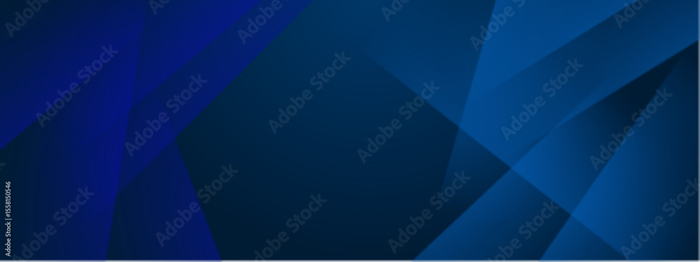 Obraz premium Abstract blue geometric design suitable for technology backgrounds, modern business presentations, digital marketing materials, and contemporary website banners.