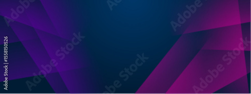 Abstract dark purple and blue geometric design suitable for modern backgrounds, tech presentations, web design, and contemporary art projects.