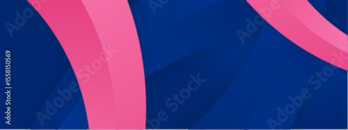 Abstract pink and blue curved shapes suitable for backgrounds, graphic design projects, digital art, advertising materials, and social media visuals.