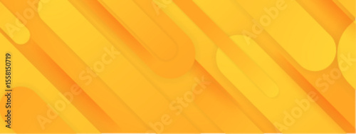 Abstract yellow background with diagonal overlapping shapes. Perfect for design projects needing vibrant and dynamic visuals. Suitable for web or print.