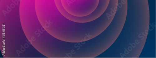 Abstract concentric circles in purple and blue hues suitable for backgrounds, digital art, print designs, and modern artistic concepts.