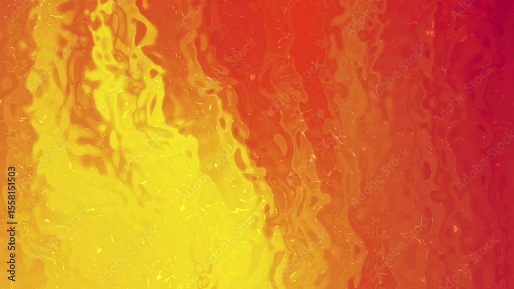 Textura Abstrata em Tons Quentes de Amarelo e Vermelho