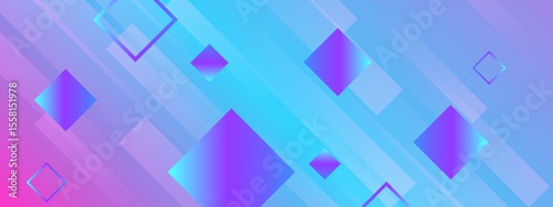 Abstract blue purple geometric design ideal for modern backgrounds, posters, brochures, and digital art projects requiring a sleek, contemporary aesthetic.