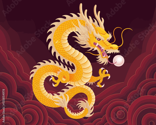 Golden Dragon Logo