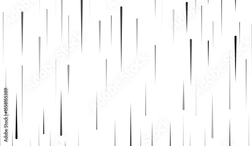 Monochrome horizontal speed line background.