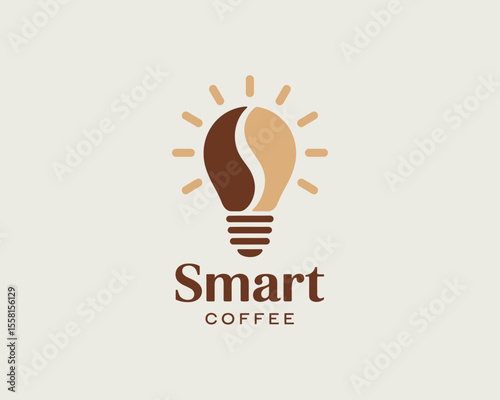 Smart Coffee Logo Design