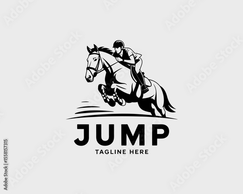 Horse Jump Logo