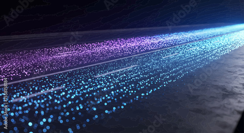 blue binary code