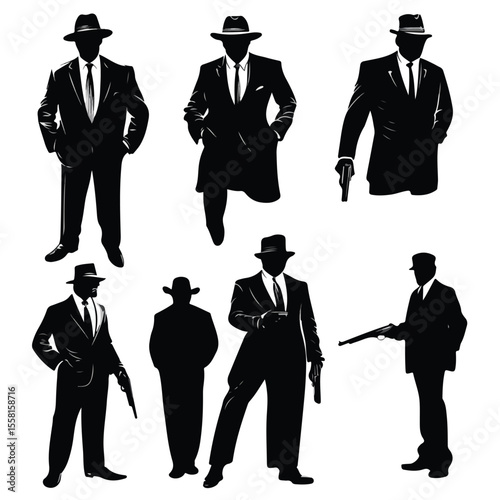  gangstar controller silhouette set
