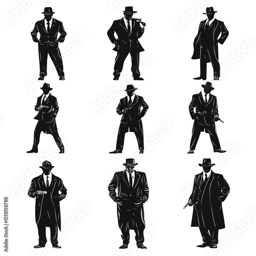  gangstar controller silhouette set