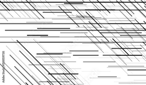 Speed Lines Comic Book Design Element Vector Illustration. 