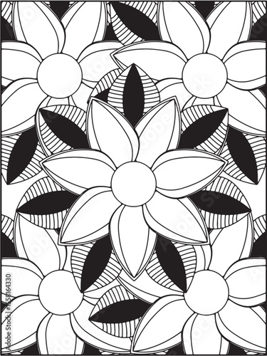 Flowers Coloring Pages For Kids 