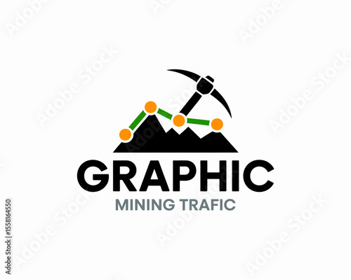 Mining Graphic Logo