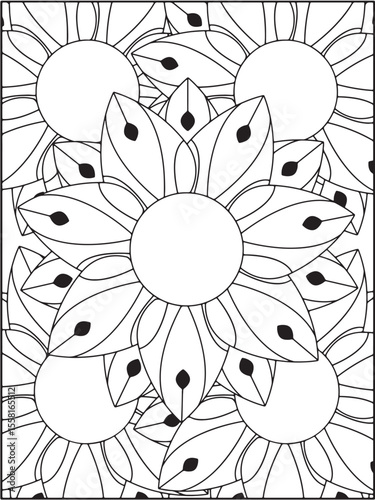 Flowers Coloring Pages For Kids 