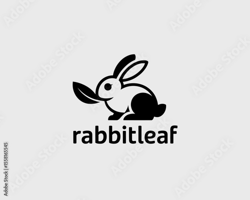 Rabbit Leaf Logo